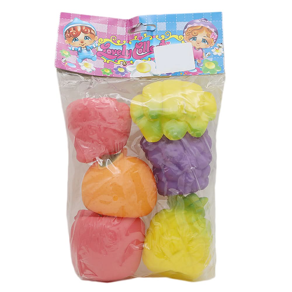 Chu Chu 6 Pc Fruit - Multi, Kids, Stuffed Toys, Chase Value, Chase Value