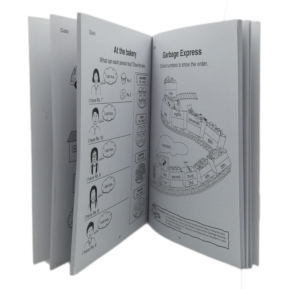 Activity Workbook volume II, Kids, Kids Colouring Books, 3 to 6 Years, Chase Value