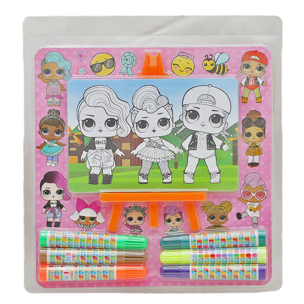 Gift Set Markers With Mini Canvas, Kids, Gift Set, Chase Value, Chase Value