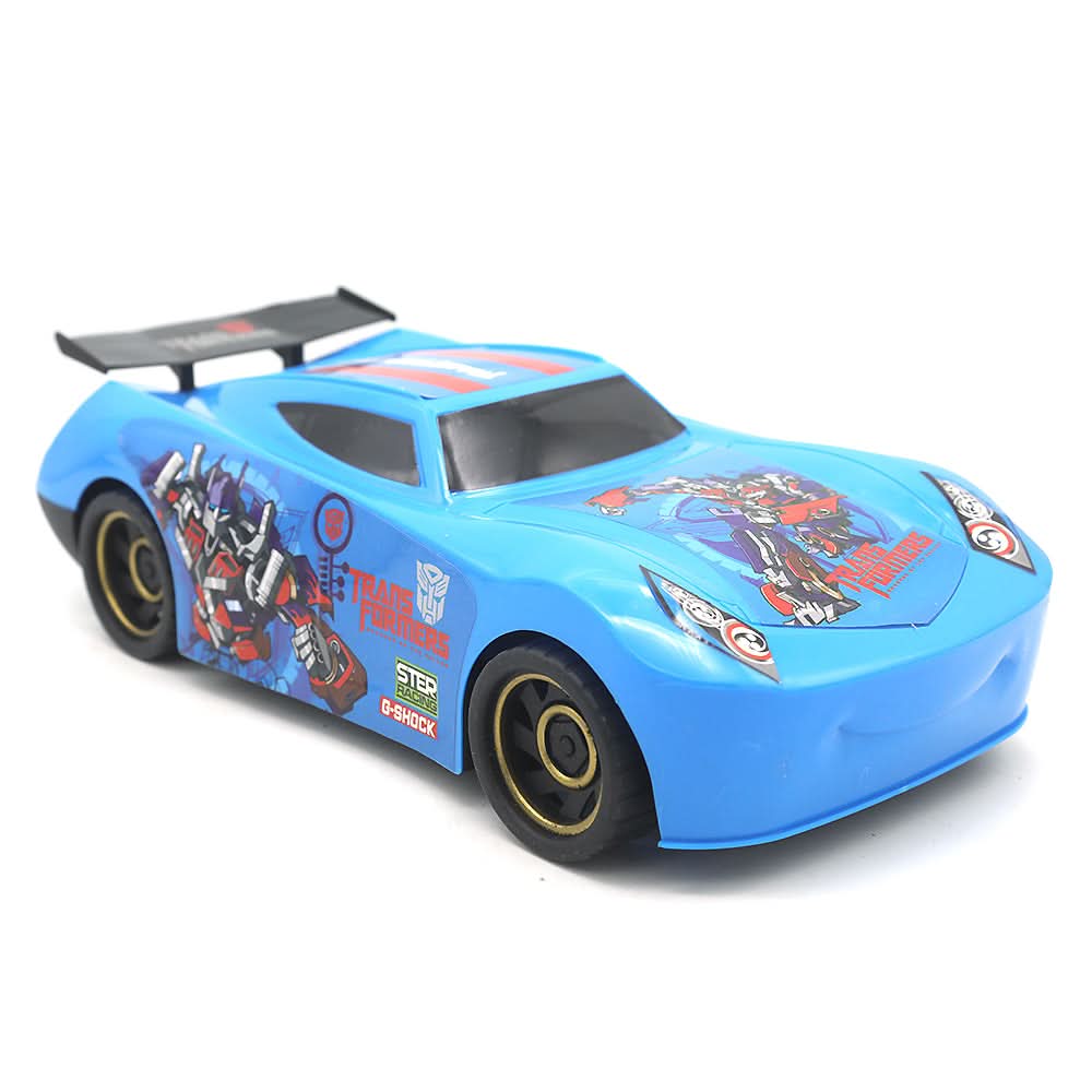 Friction Car - Blue, Kids, Non-Remote Control, Chase Value, Chase Value