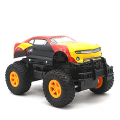 Four Channel Remote Control Car With light - Yellow, Kids, Remote Control, Chase Value, Chase Value