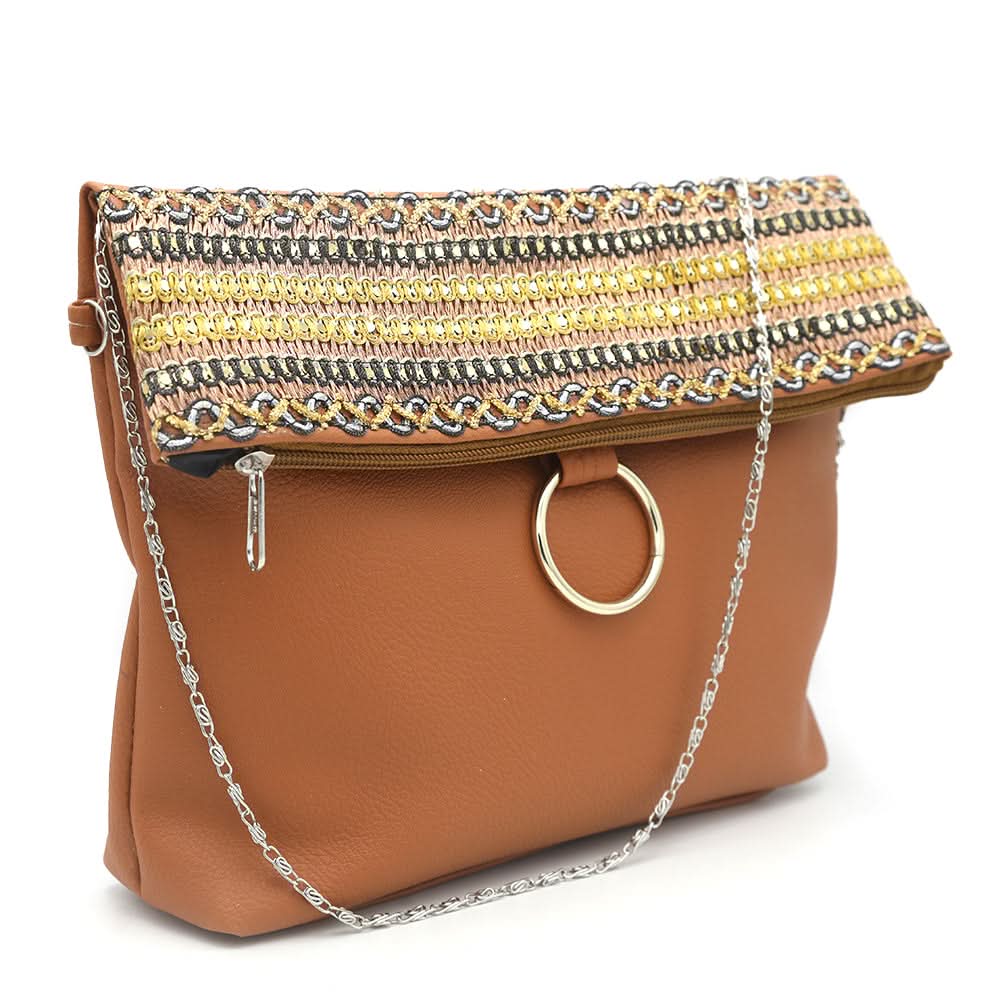 Women's Shoulder Bag - ZH-515 Brown, Women, Bags, Chase Value, Chase Value
