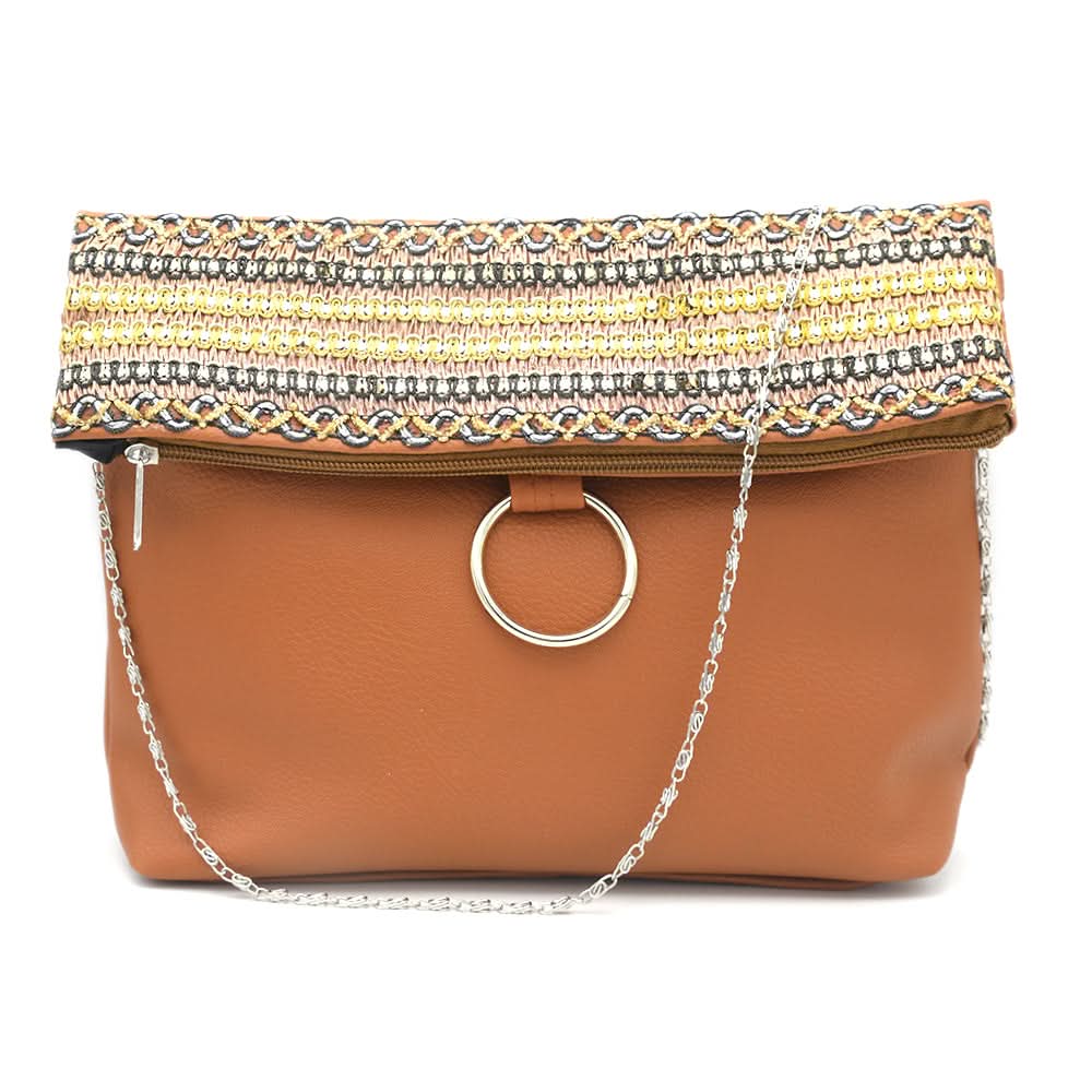 Women's Shoulder Bag - ZH-515 Brown, Women, Bags, Chase Value, Chase Value