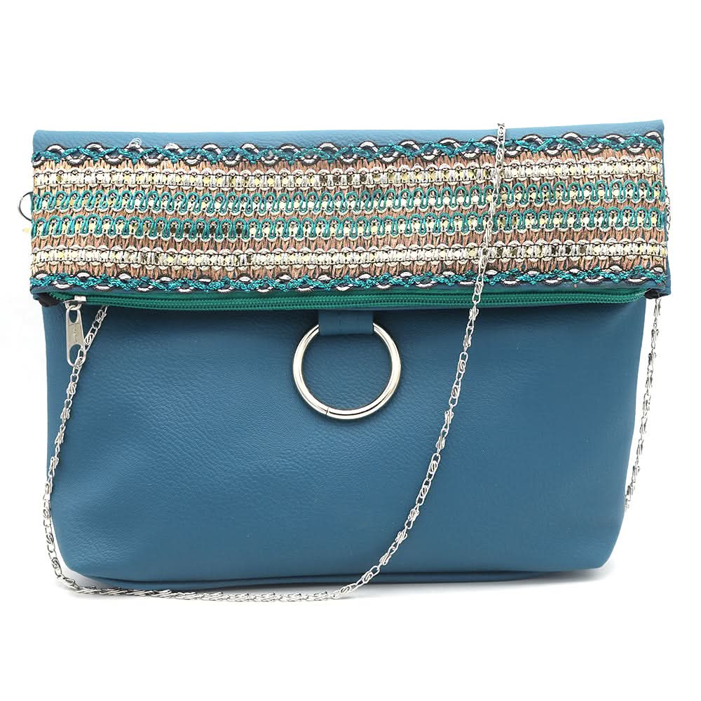 Women's Shoulder Bag - ZH-515 Steel Blue, Women, Bags, Chase Value, Chase Value