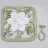 Cloth Hanger - Green, Newborn Baby Accessories, Chase Value, Chase Value