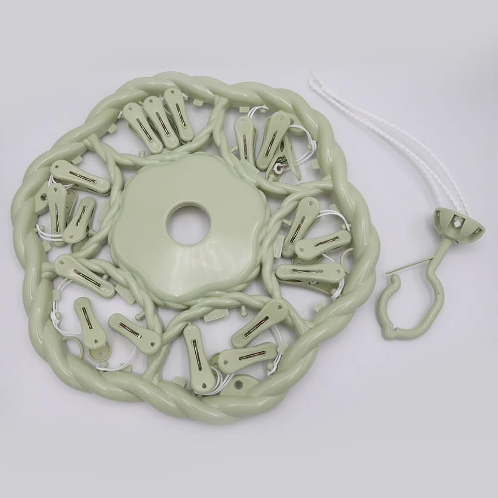 Cloth Hanger - Green, Newborn Baby Accessories, Chase Value, Chase Value