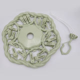 Cloth Hanger - Green, Newborn Baby Accessories, Chase Value, Chase Value