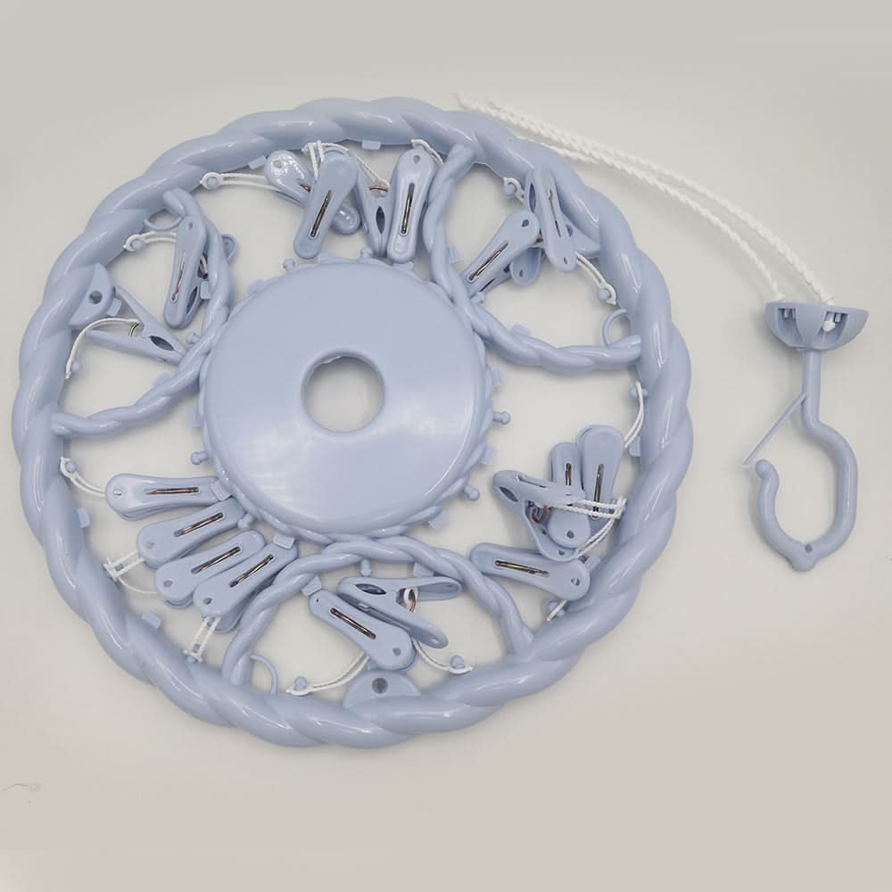 Cloth Hanger - Blue, Newborn Baby Accessories, Chase Value, Chase Value