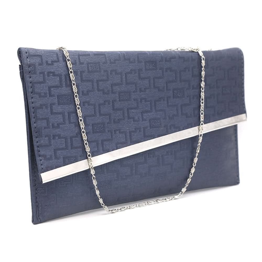 Women's Clutch 8175 - Navy Blue, Women, Clutches, Chase Value, Chase Value