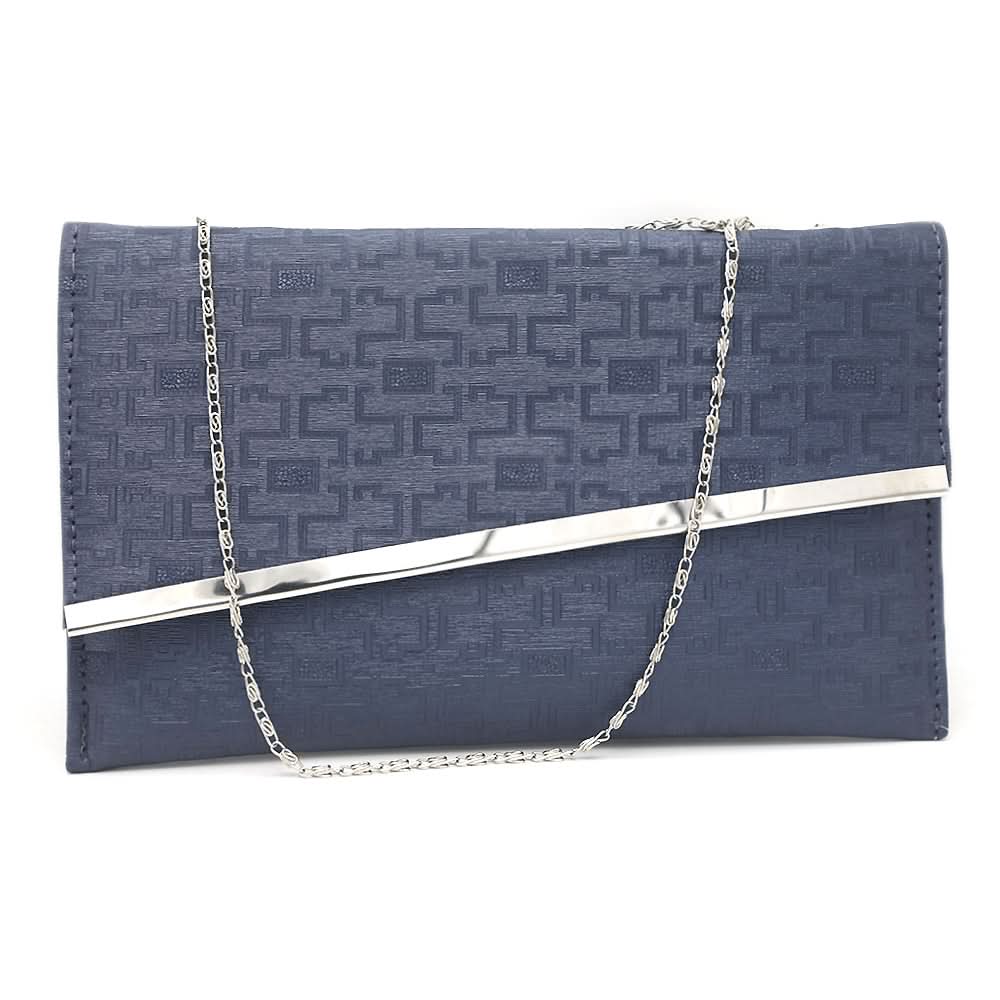 Women's Clutch 8175 - Navy Blue, Women, Clutches, Chase Value, Chase Value