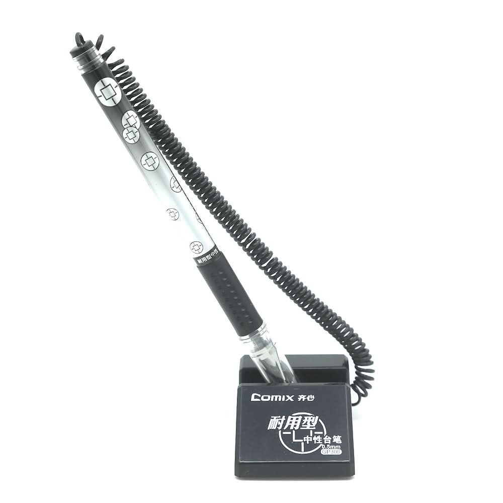 Counter Gel Pen GP308 - Black, Kids, Pencil Boxes And Stationery Sets, Chase Value, Chase Value