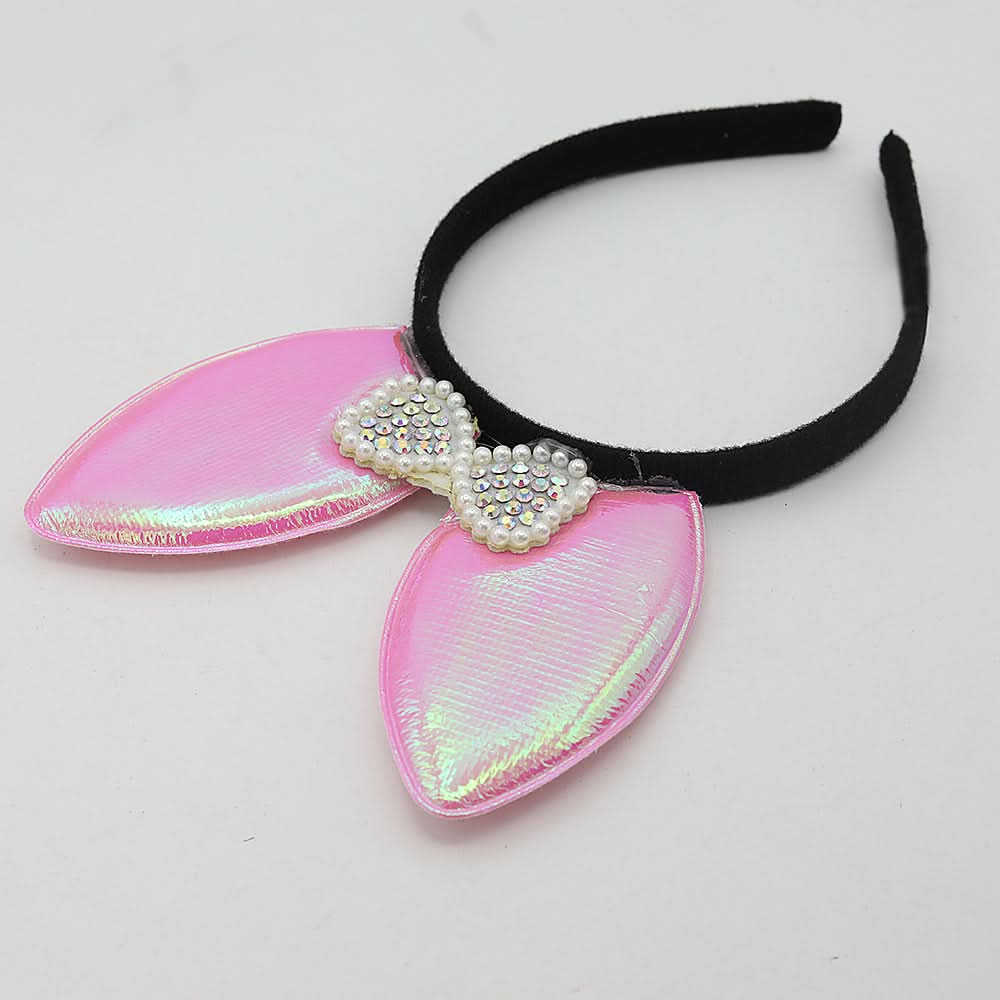 Girls Fancy Hair Band - Light Pink, Kids, Hair Accessories, Chase Value, Chase Value
