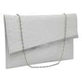 Women's Clutch 8175 - White, Women, Clutches, Chase Value, Chase Value