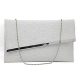 Women's Clutch 8175 - White, Women, Clutches, Chase Value, Chase Value