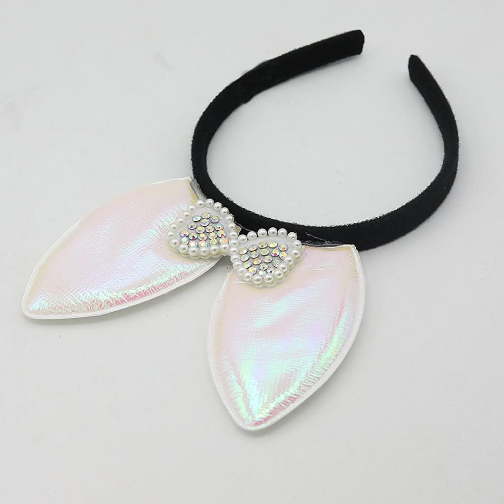Girls Fancy Hair Band - White, Kids, Hair Accessories, Chase Value, Chase Value