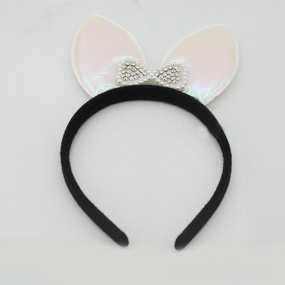 Girls Fancy Hair Band - White, Kids, Hair Accessories, Chase Value, Chase Value