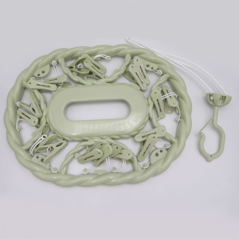 Cloth Hanger - Green, Newborn Baby Accessories, Chase Value, Chase Value