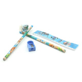 Stationary Set 801 (0S1-JG1) - Blue, Kids, Pencil Boxes And Stationery Sets, Chase Value, Chase Value