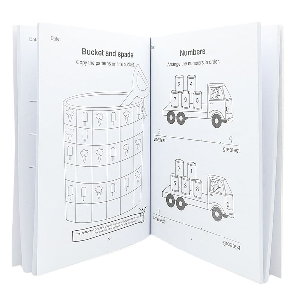 Activity Workbook volume I, Kids, Kids Colouring Books, 3 to 6 Years, Chase Value