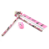 Stationary Set 801 (0S1-JG1) - Pink, Kids, Pencil Boxes And Stationery Sets, Chase Value, Chase Value