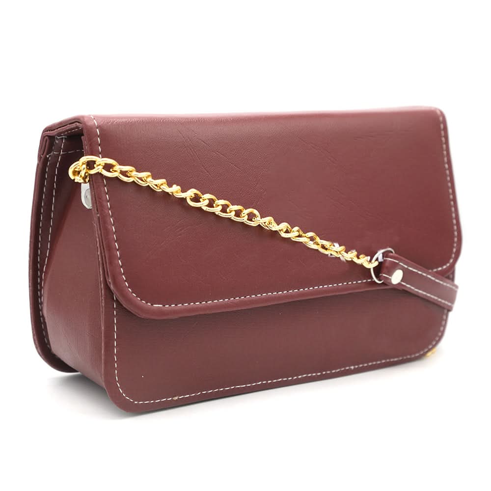 Women's Shoulder Bag 3144 - Maroon, Women, Bags, Chase Value, Chase Value