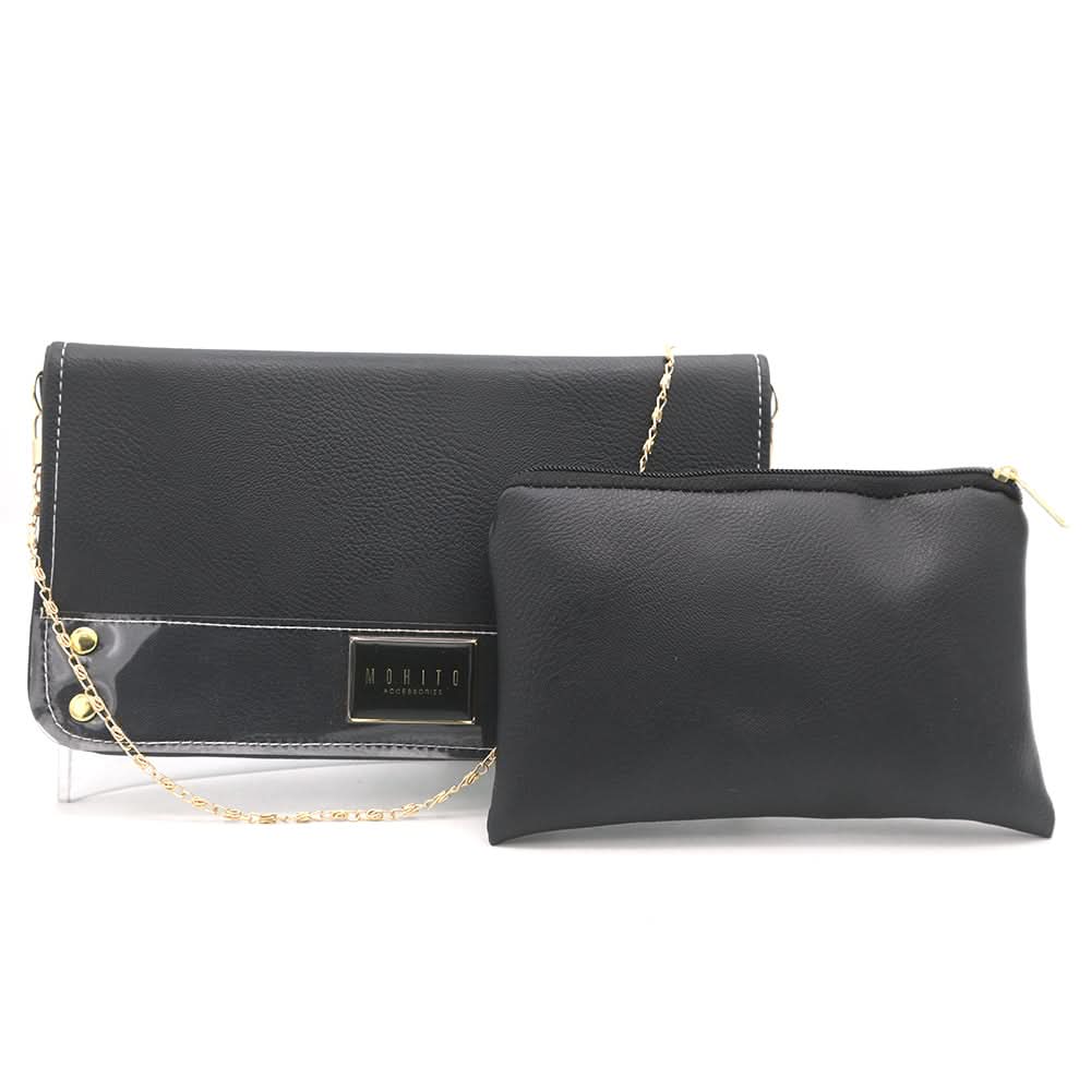 Women's Fancy Clutch K-2030 - Black, Women, Clutches, Chase Value, Chase Value