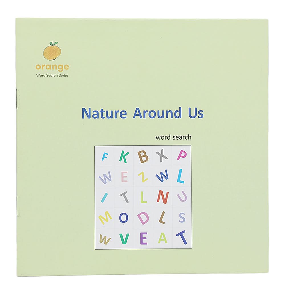 Activity  Word Search - Nature Around Us, Kids, Kids Colouring Books, 3 to 6 Years, Chase Value
