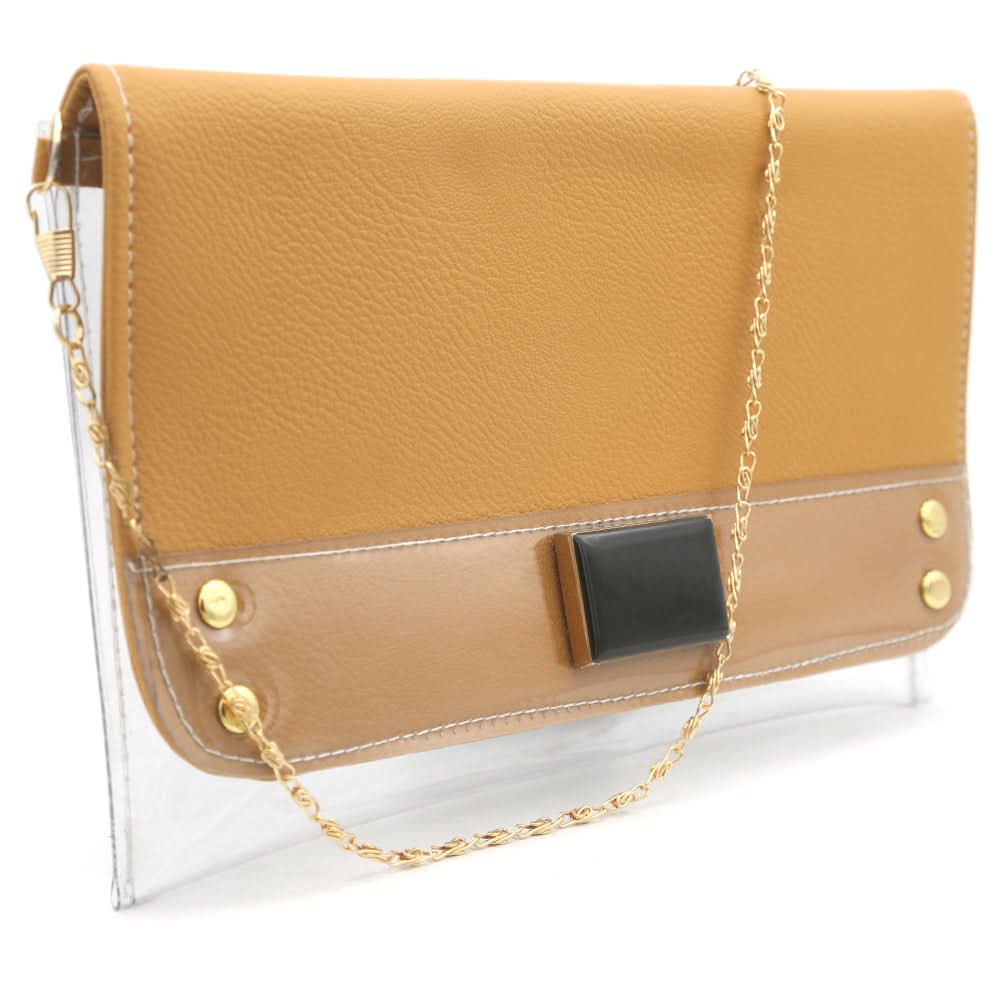 Women's Fancy Clutch K-2030 - Brown, Women, Clutches, Chase Value, Chase Value