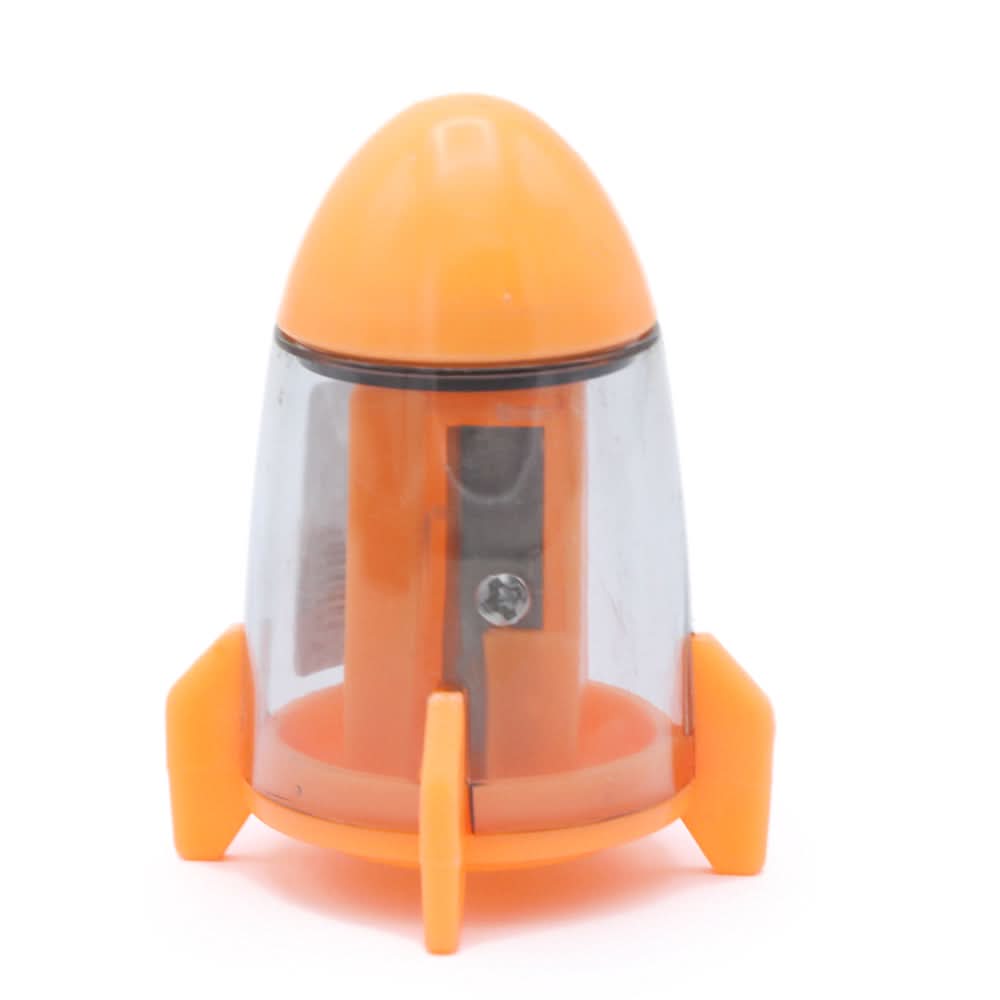 Rocket Sharpner - Orange, Kids, Pencil Boxes And Stationery Sets, Chase Value, Chase Value