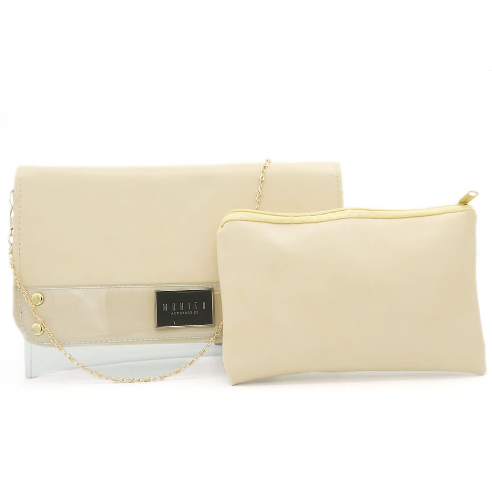 Women's Fancy Clutch K-2030 - Beige, Women, Clutches, Chase Value, Chase Value