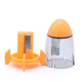 Rocket Sharpner - Orange, Kids, Pencil Boxes And Stationery Sets, Chase Value, Chase Value