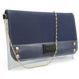 Women's Fancy Clutch K-2030 - Navy Blue, Women, Clutches, Chase Value, Chase Value