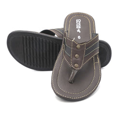 Men's Casual Slippers MS-727 - Brown, Men, Slippers, Chase Value, Chase Value