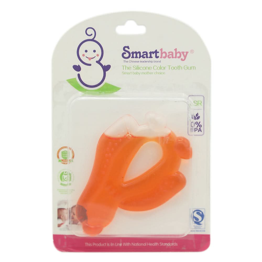 Smart Baby Teether - Orange, Kids, Feeding Supplies, Chase Value, Chase Value
