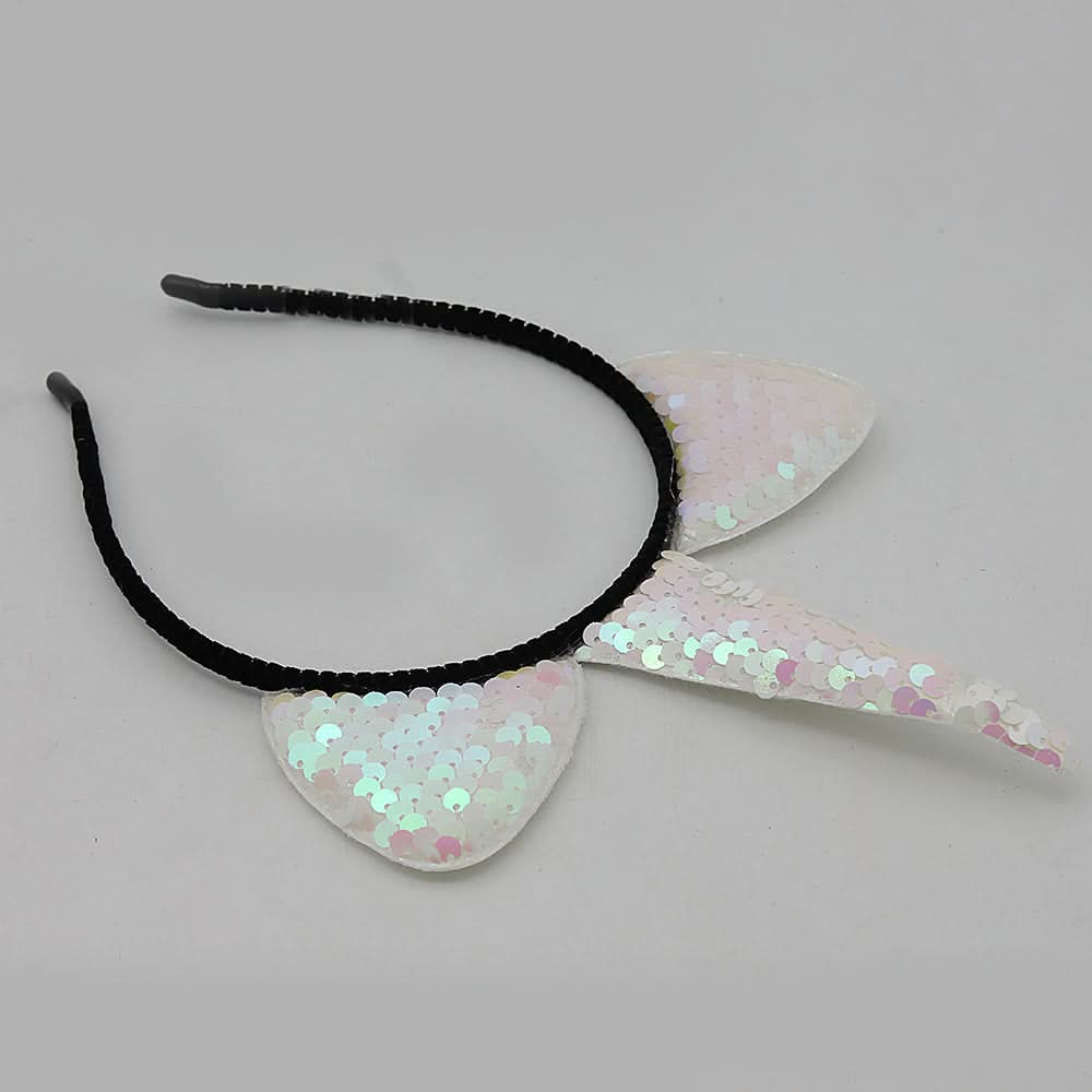 Girls Fancy Hair Band - White, Kids, Hair Accessories, Chase Value, Chase Value
