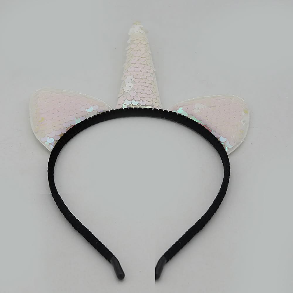 Girls Fancy Hair Band - White, Kids, Hair Accessories, Chase Value, Chase Value