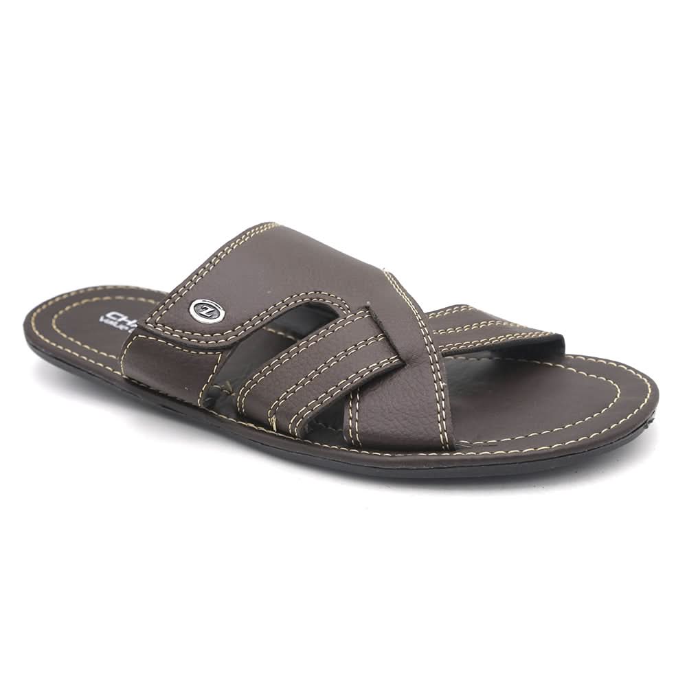 Men's Slippers 728 - Brown, Men, Slippers, Chase Value, Chase Value