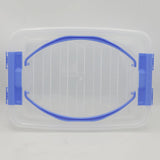 Clear Lock Storage box With Handle Lock Small 5Ltr - Blue, Home & Lifestyle, Storage Boxes, Chase Value, Chase Value