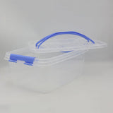 Clear Lock Storage box With Handle Lock Small 5Ltr - Blue, Home & Lifestyle, Storage Boxes, Chase Value, Chase Value
