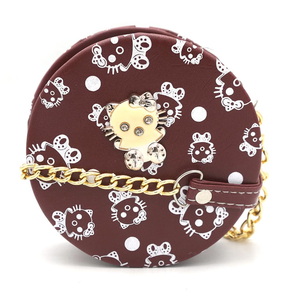 Girls Shoulder Bag 3149 - Brown, Kids, Kids Bags, Chase Value, Chase Value