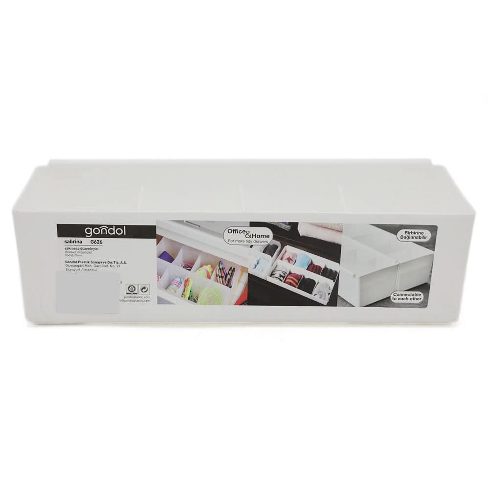 Drawer Organizer G 626 - White, Home & Lifestyle, Kitchen Tools And Accessories, Chase Value, Chase Value