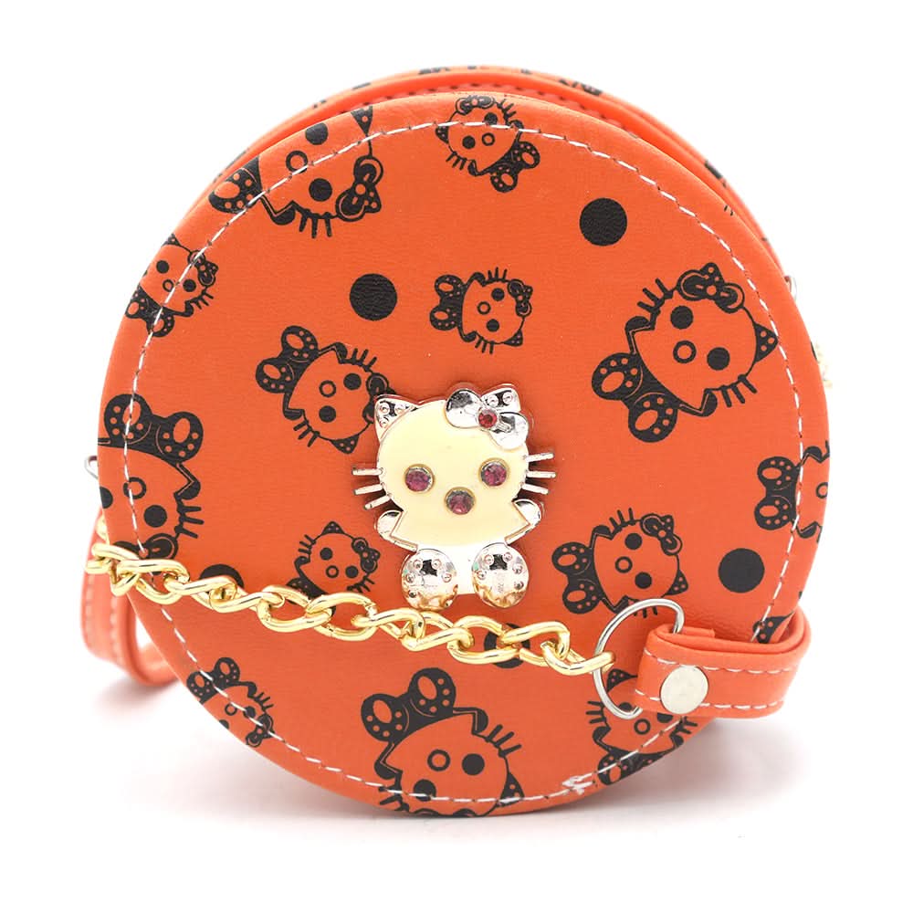 Girls Shoulder Bag 3149 - Orange, Kids, Kids Bags, Chase Value, Chase Value