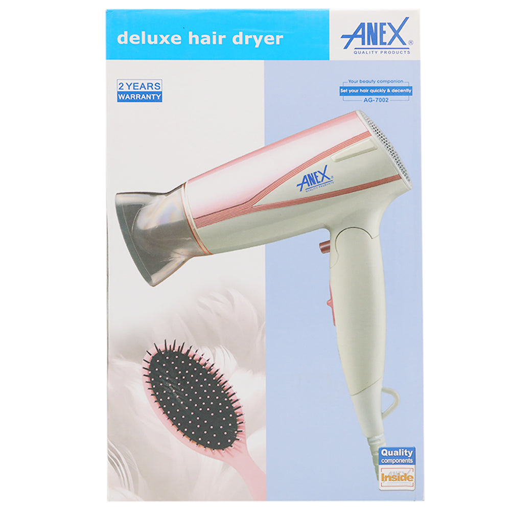 Anex Hair Dryer - AG-7002, Home & Lifestyle, Hair Dryer, Anex, Chase Value