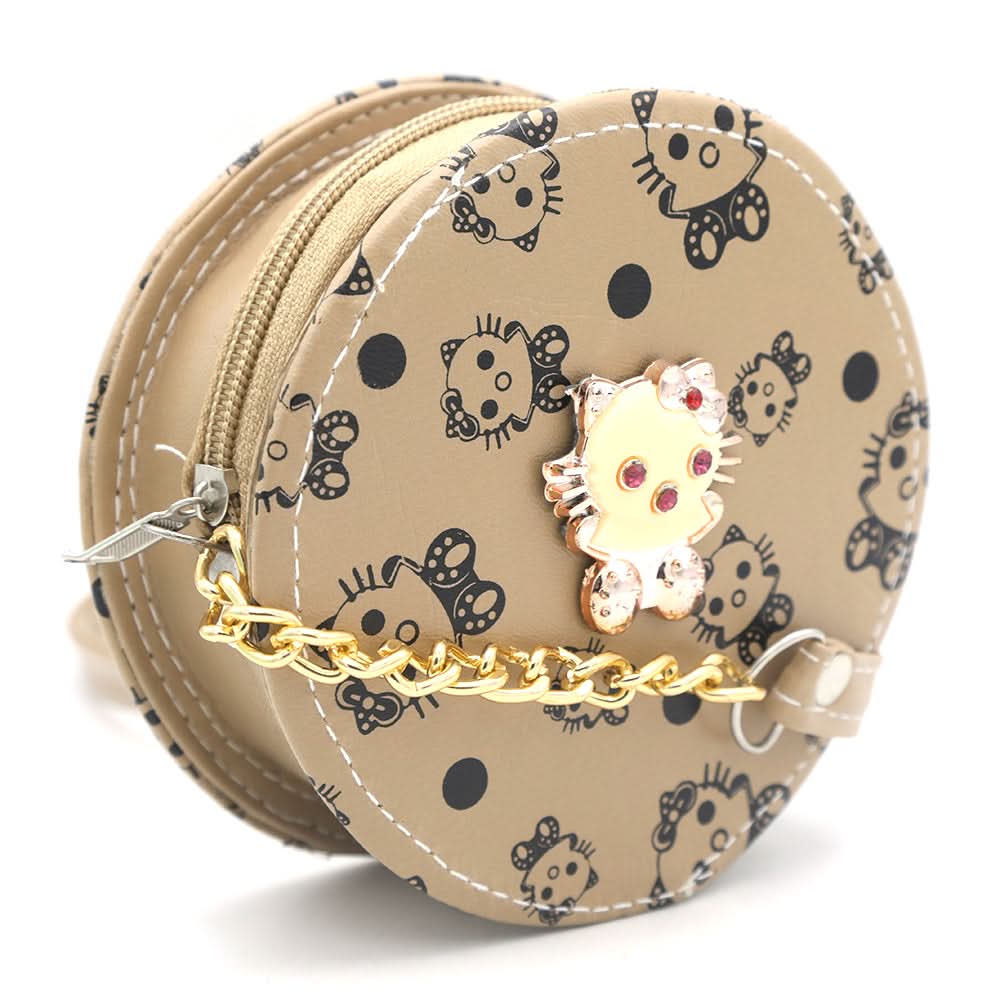 Girls Shoulder Bag 3149 - Beige, Kids, Kids Bags, Chase Value, Chase Value