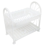 Plate Rack 2Layers Mrd 943 - White, Home & Lifestyle, Kitchen Tools And Accessories, Chase Value, Chase Value
