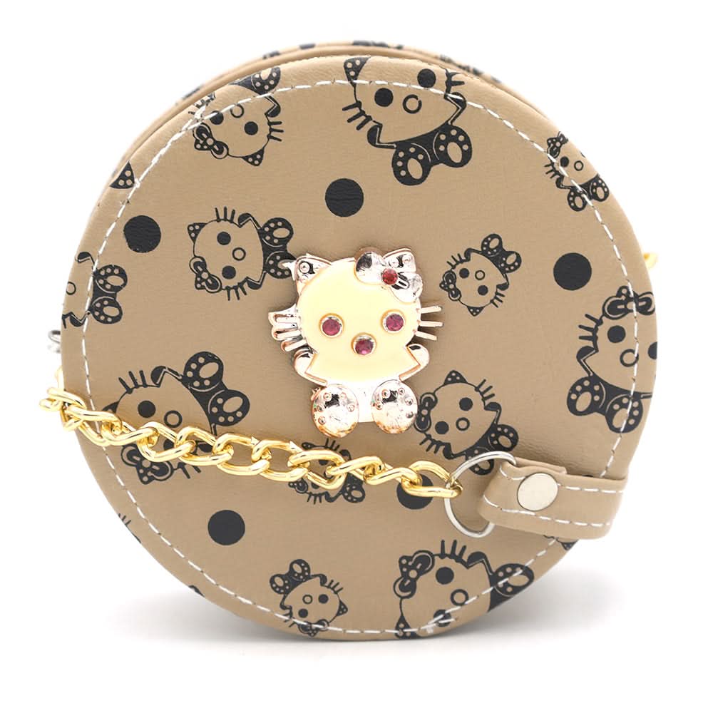 Girls Shoulder Bag 3149 - Beige, Kids, Kids Bags, Chase Value, Chase Value
