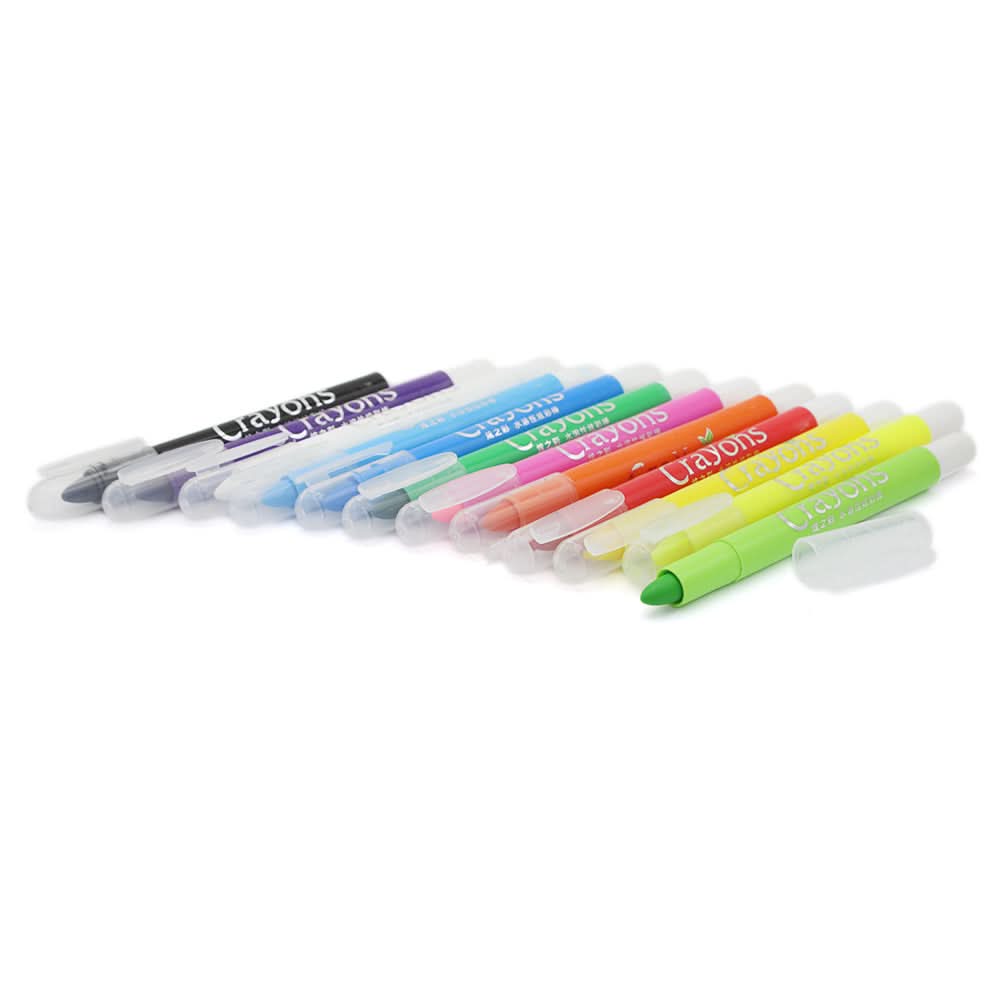 Changli Crayons 12 Colors Set - Multi, Kids, Colouring Tools, Chase Value, Chase Value