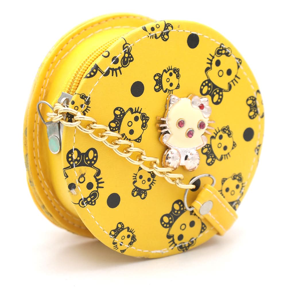 Girls Shoulder Bag 3149 - Yellow, Kids, Kids Bags, Chase Value, Chase Value
