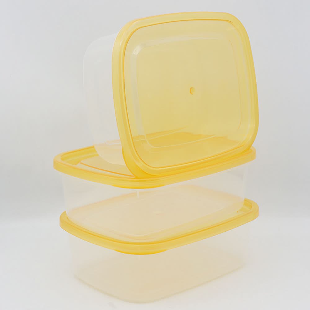Crisper 3 pieces Bowl Pack Medium - Mustard, Home & Lifestyle, Storage Boxes, Chase Value, Chase Value