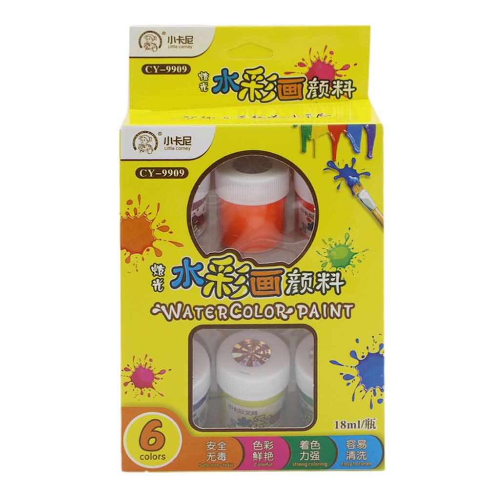 Poster Colors 6 Pcs - Multi, Kids, Colouring Tools, Chase Value, Chase Value